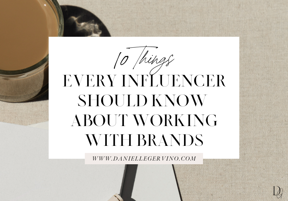 working with brands