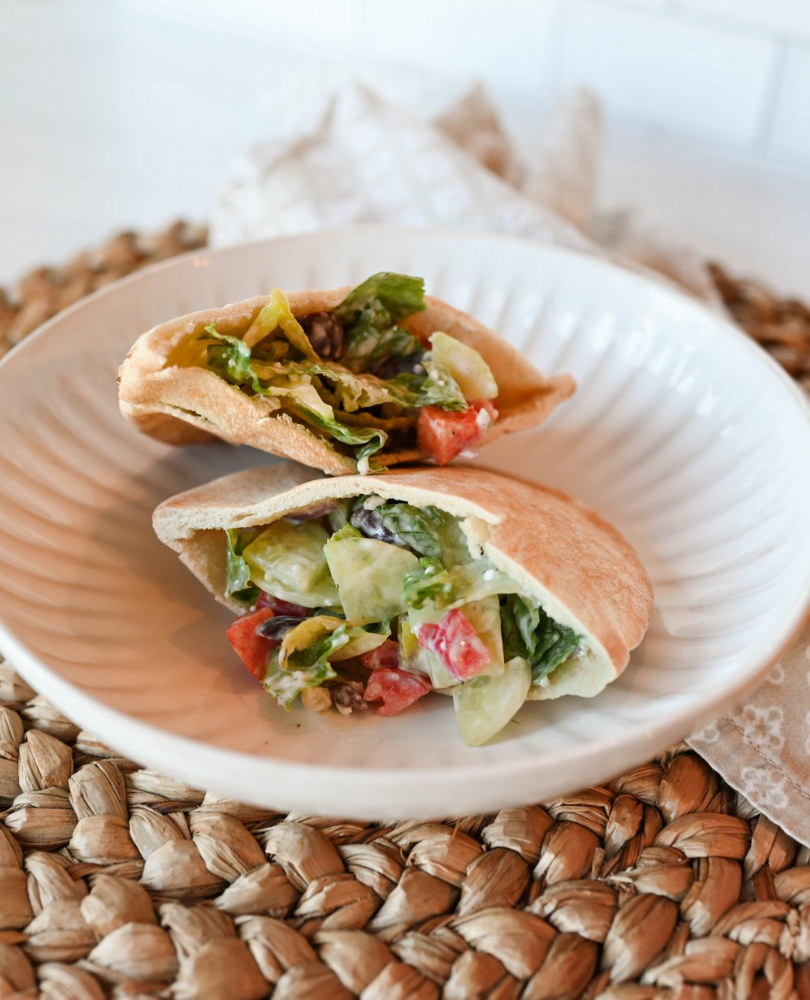Greek Salad Pitas